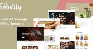 Foodily – Food and Beverage WordPress Theme